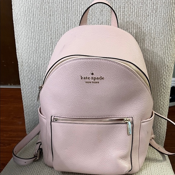 Kate Spade Blush Leather Backpack - Picture 1 of 6